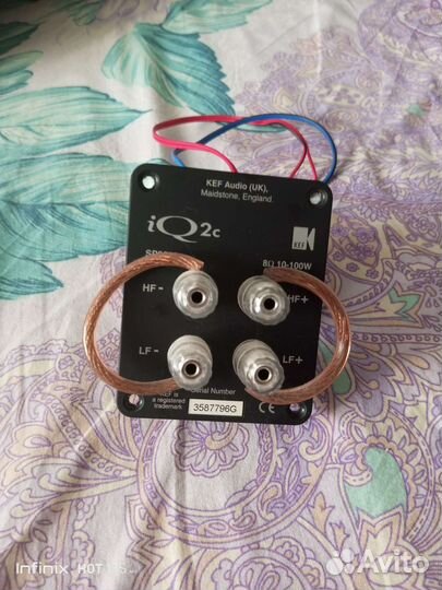 Kef iq 2c фильтр(кроссовер) + портал