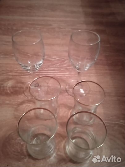 Стопки рюмки стекло