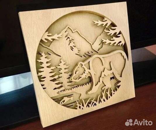 Деревянные наборы для детского творчества