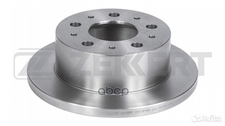 Диск торм. задн. Citroen Jumper (230 244) 94- Fiat