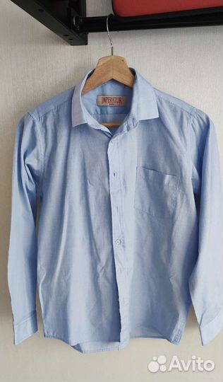 Рубашка школьная для мальчика 152 158