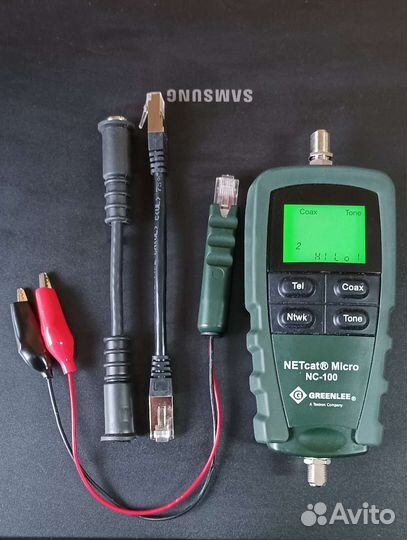 Кабельный тестер Greenlee NC-100