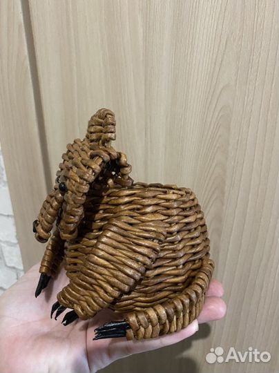 Мишка плетеный