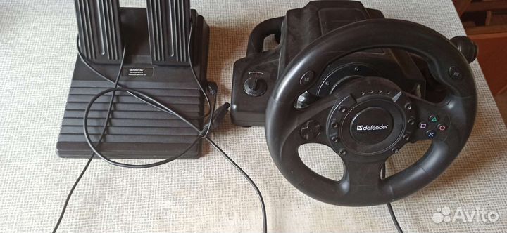 Руль Defender Forsage GTR USB