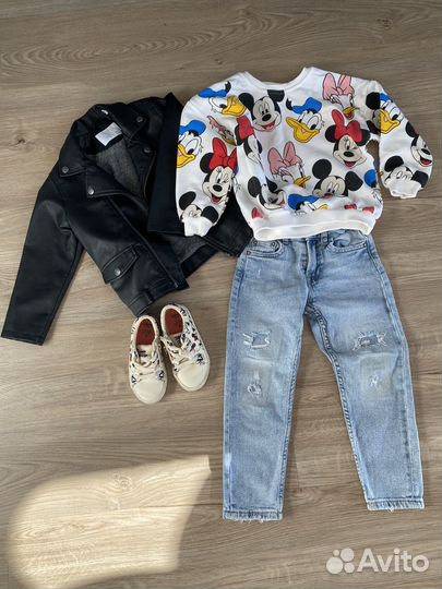 Вещи пакетом на девочку zara