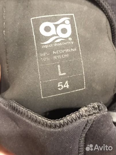 Гидрокостюм Aquadiscovery Sniper 5 мм, L 54 размер