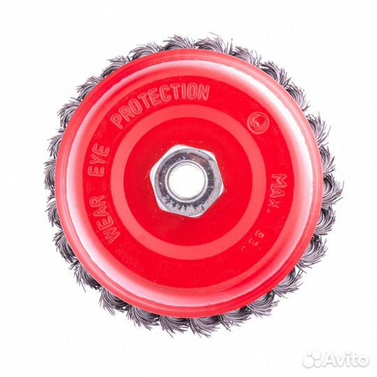 Щетка для ушм, 125 мм, М14, 