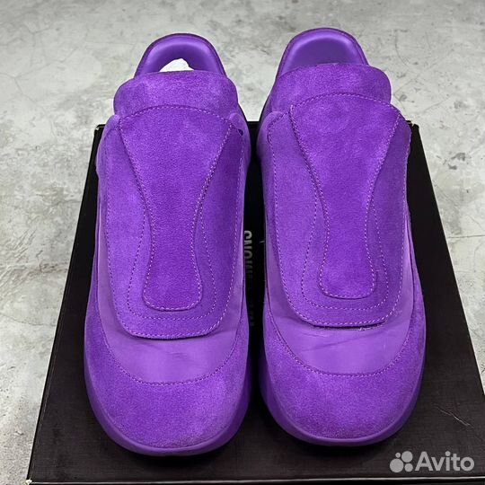 Кроссовки Raf simons Antei Purple Suede