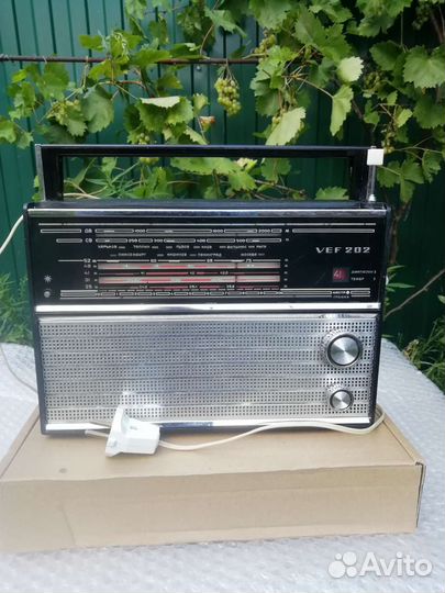 Радио приемник СССР. Веф202