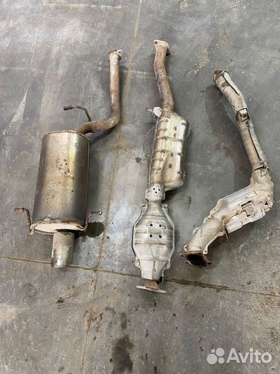 Глушитель SG5 Даунпайп+средняя часть+банка