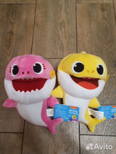 Игрушка мягкая Baby Shark марионетка