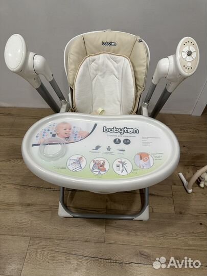 Детский стульчик качеля для кормления