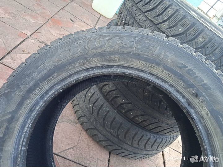 Bridgestone Ice Cruiser 7000 195/60 R15 88T