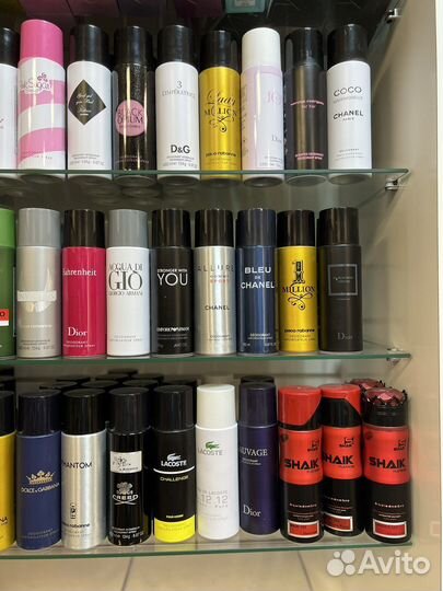 Парфюмированный спрей дезодорант