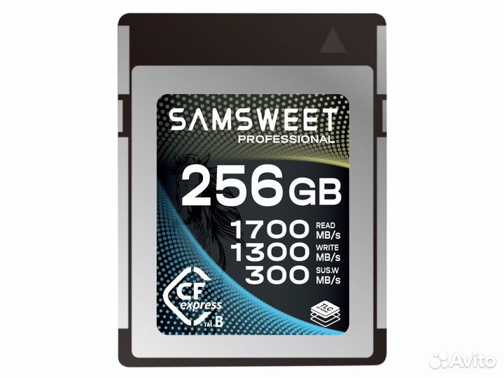 Карта памяти Samsweet Pro CFexpress Type B 256GB