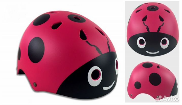 Детский шлем защитный регулируемый по голове