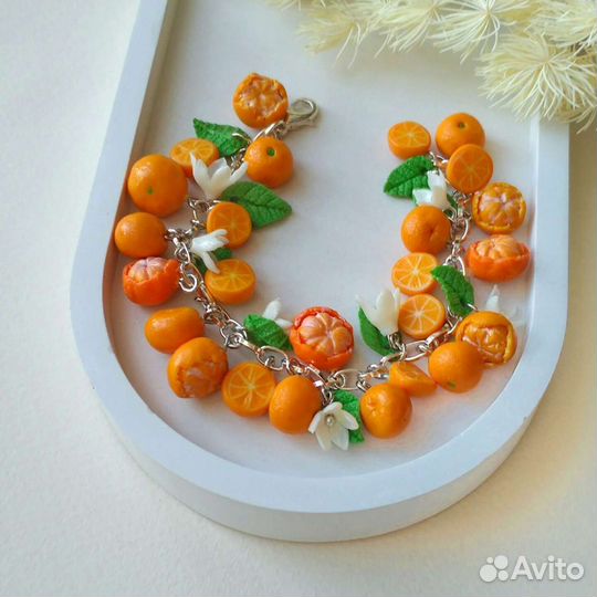 Мандариновый браслет