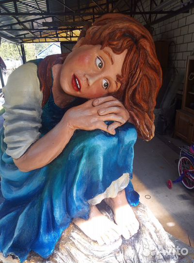 Садовая скульптура из артбетона под зака