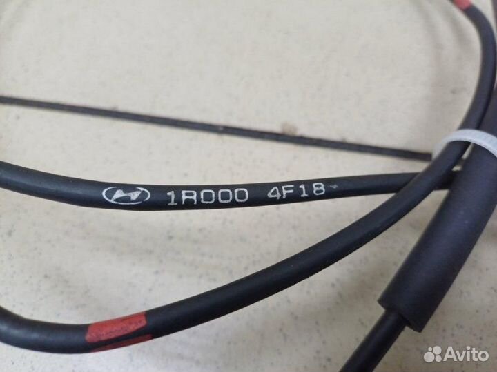 Трос открывания капота Hyundai Solaris