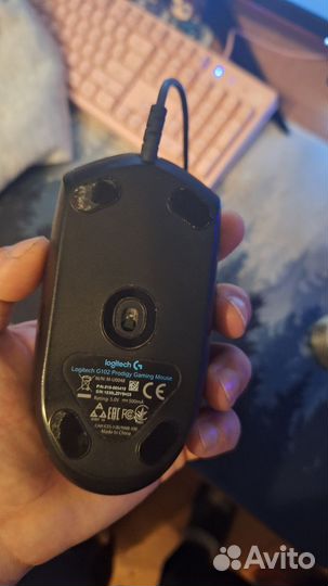 Игровая мышь logitech g102