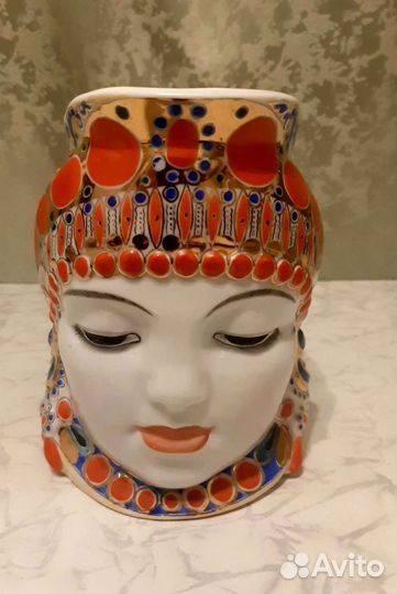 Кружка Молоко лфз Голова Восточной Женщины