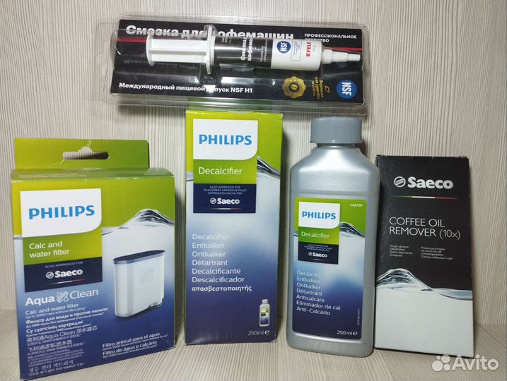 Средства для очистки кофемашины Philips и Saeco