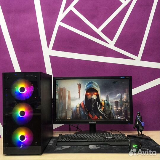 Игровой пк с комплектом
