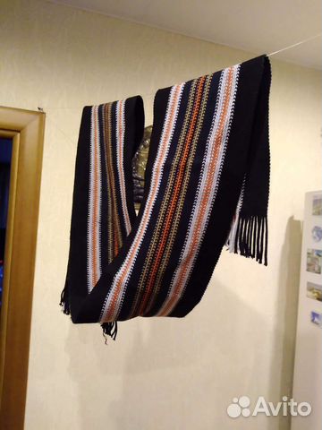 Мужской шарф хорошее состояние дл.185 см ш.23см