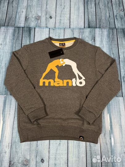 Свитшот manto logo 2.0 melange