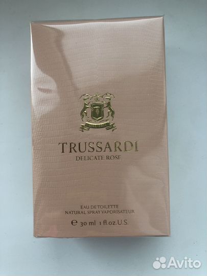 Туалетная вода женская 30 ml trussardi оригинал