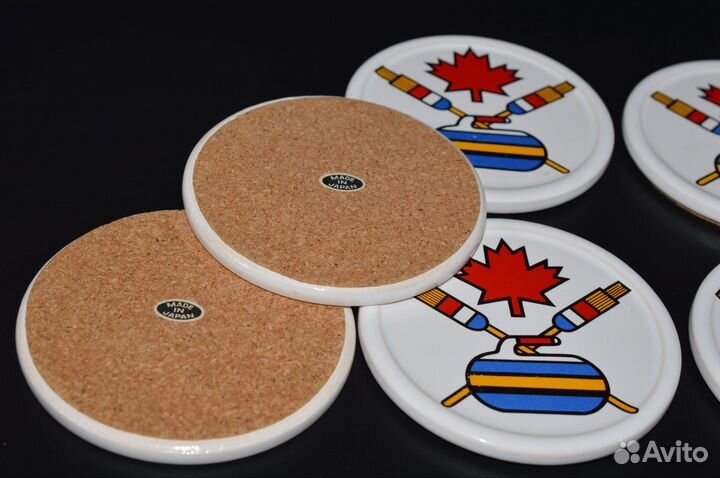 Подставки под кружки Кёрлинг Япония Керамика