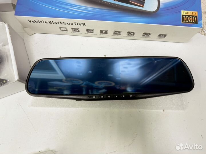 Видеорегистратор-зеркало с двумя камер. DVR MS-430