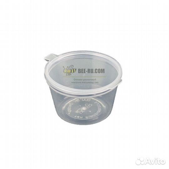 75 шт. Контейнер-пробник 30 мл (для мёда, пыльцы)