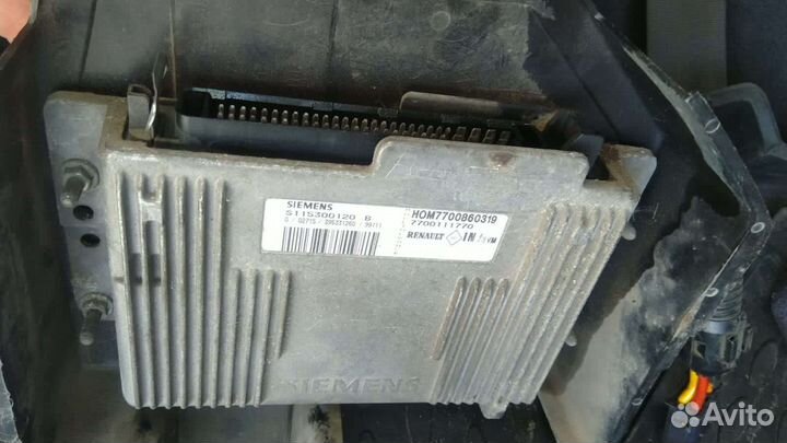 Меган 1 Комплект эбу, блок комфорта, замок