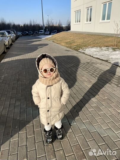 Пуховик пальто детский