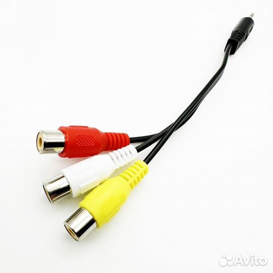 Аудио-видео кабель Jack 3.5 mm-3RCA