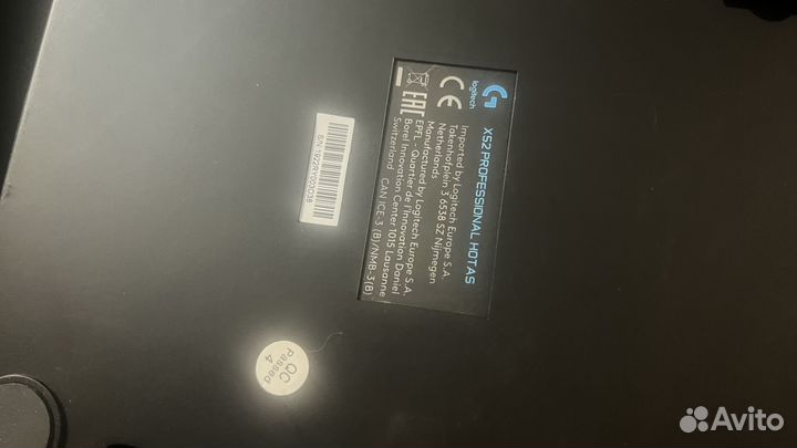 Джойстик Logitech G X52 Pro H.O.T.A.S