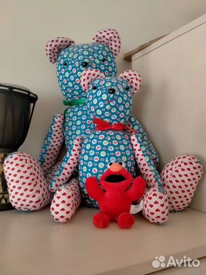 Большая мягкая игрушка медведь ручная работа