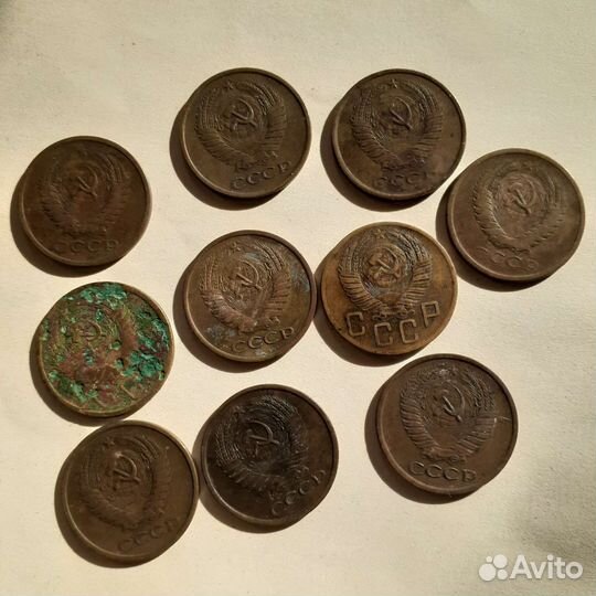 Пятаки 1954-56-61 г