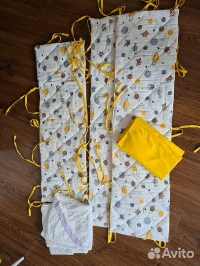 Бортики в кроватку