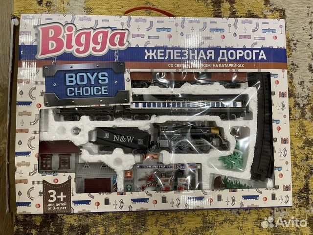 Железная дорога со светом и звуком