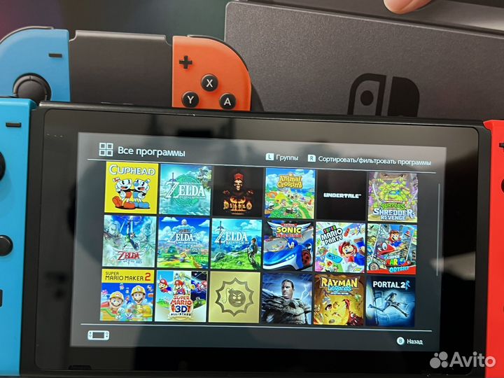 Nintendo Switch с коробкой Прошитая Чипом