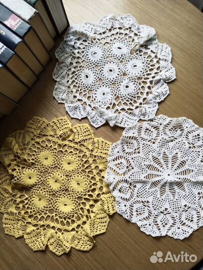 Салфетки вязаные крючком