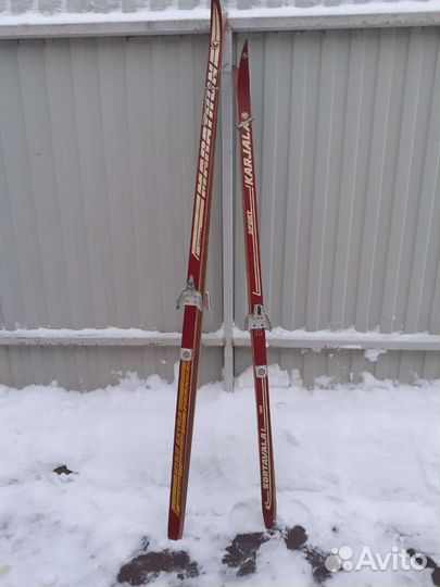 Лыжи с ботинками СССР