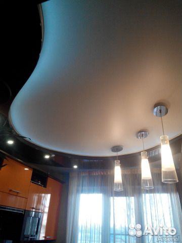 Натяжной потолок SS-303 c подсветкой