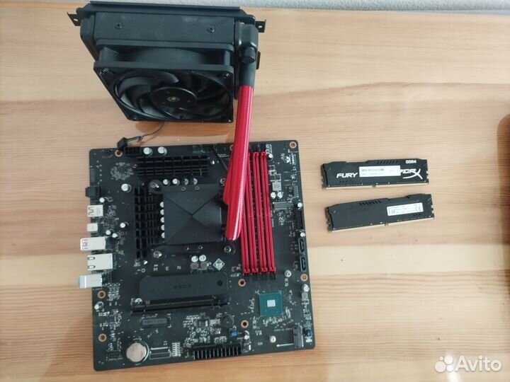 Комплект мат плата+ процессор+озу+во