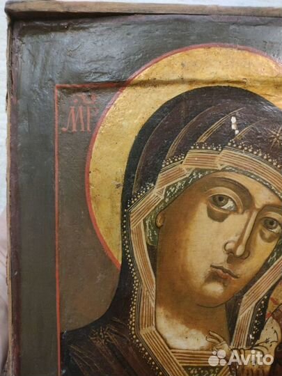 Икона Казанская Богородица 17 век