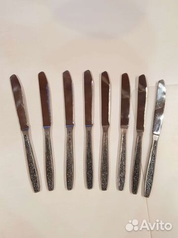 Ножи нержавейка ссср, 8 шт