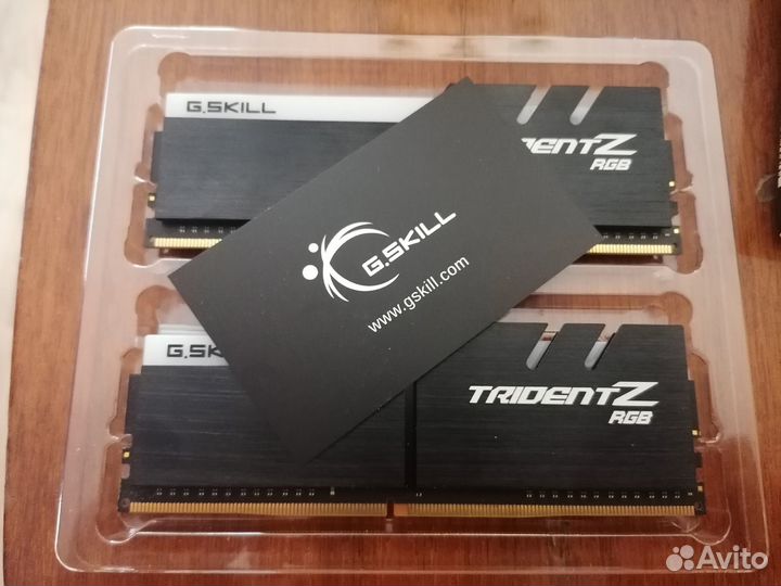 G.skill Trident Z RGB оперативная память 2x8