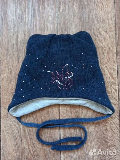 Шапка зимняя для девочки Nels 52-54 см